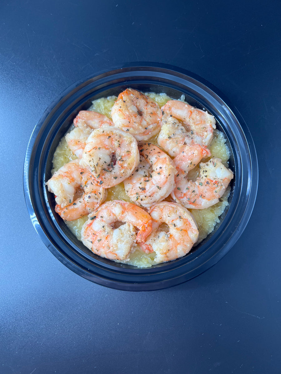 Shrimp Scampi with Spaghetti Squash
