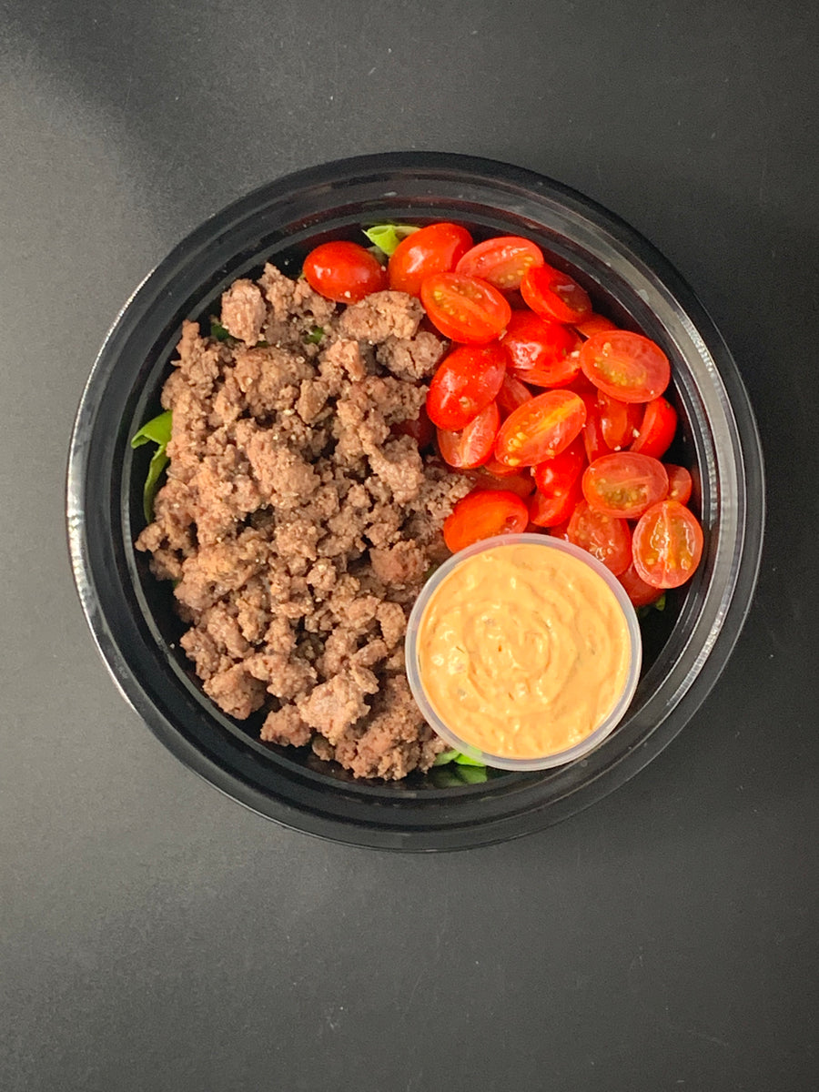 In-n-Out Style Wagyu Burger Bowl