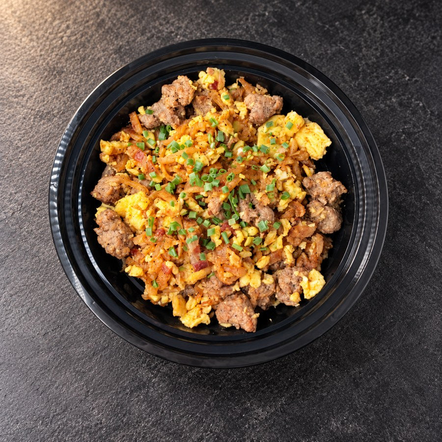 Meat Lovers Breakfast Scramble
