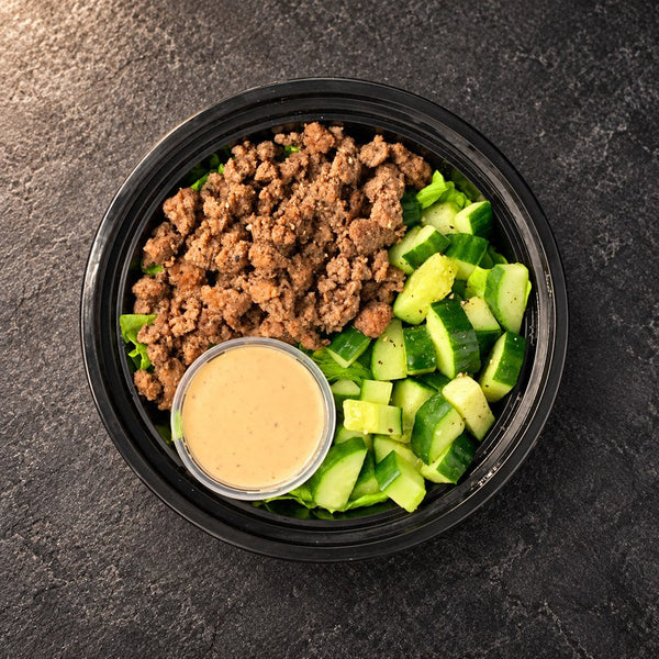 Chipotle Ranch Wagyu Burger Bowl
