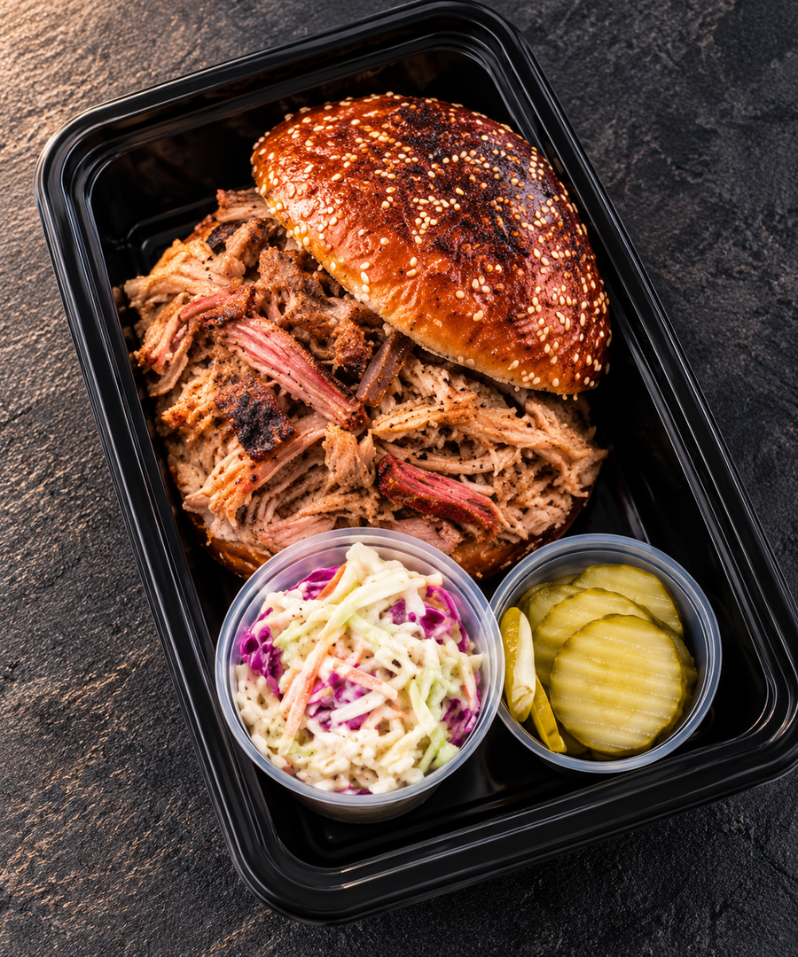 Smoked Pulled Pork Sandwich